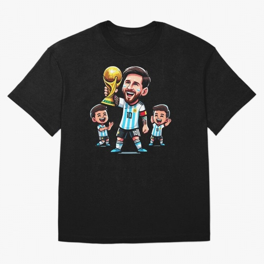 Lionel Messi is a World Cup winner Classic T-Shirt Represent the Passion of Match Day Hype around FIFA World Cup 2026, Cristiano Ronaldo, Argentina and Brazil, Stadium Chants, National Pride, Trophy Dreams and Unforgettable Football Memories;