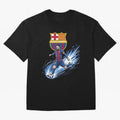 FC Barcelona Champs - The Goat Edition Oversized T-Shirt Enjoy FIFA World Cup 2026 Group Stage Celebrating CR7, England, France and Netherlands Energy, Global Supporter Spirit, Legendary Goals, National Colors and Tournament Celebration; Perfect