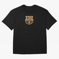 BAR-CE-LON-A Logo FC Merchandise Classic T-Shirt Create Global Football Passion for FIFA World Cup 2026, Highlighting Cristiano Ronaldo, Haaland and CR7, England and Germany, Soccer Culture, Superstar Moments, National Team Dreams and Competitive