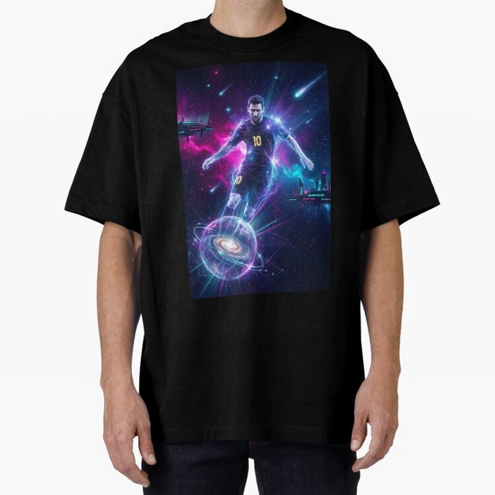 Lionel Messi The Eternal GOAT Of Another Galaxy - (Version 4) Active T-Shirt Capture Match Day Hype around FIFA World Cup 2026 USA Canada Mexico, Messi, CR7 and Mbappe, Argentina, France and Brazil, Game Day Rituals, Football Legends, Country Pride