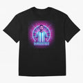 ?Argentina Football Legend Messi Cyberpunk Retro Futurist Design (Version 4) Classic T-Shirt Step into Match Day Hype around FIFA World Cup 2026 Group Stage, Cristiano Ronaldo, Haaland and CR7, Netherlands, Football History, Final Match Energy,
