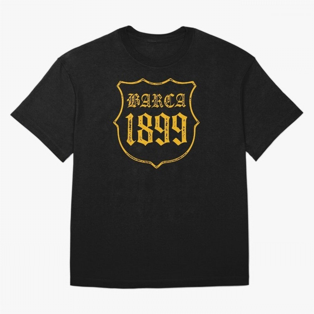 Barca 1899 Badge Classic T-Shirt Bring Stadium Energy to FIFA World Cup 2026 USA Canada Mexico for Fans of Neymar, Haaland and Cristiano Ronaldo and Portugal, Bringing Sports Nostalgia, International Competition, Famous Players and Unforgettable