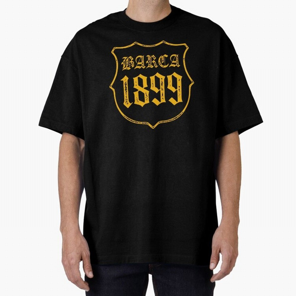 Barca 1899 Badge Classic T-Shirt Bring Stadium Energy to FIFA World Cup 2026 USA Canada Mexico for Fans of Neymar, Haaland and Cristiano Ronaldo and Portugal, Bringing Sports Nostalgia, International Competition, Famous Players and Unforgettable