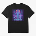?Argentina Football Legend Messi Cyberpunk Retro Futurist Design (Version 3) Classic T-Shirt Enjoy Match Day Hype around FIFA World Cup 2026, Haaland, Argentina, France and Brazil, Tournament Hype, Historic Matchups, Family Viewing Parties and