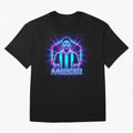 ?Argentina Football Legend Messi Cyberpunk Retro Futurist Design (Version 2) Classic T-Shirt Turn Football Passion into FIFA World Cup 2026 USA Canada Mexico for Fans of Messi, CR7 and Mbappe and France and Portugal, Bringing Championship Spirit,