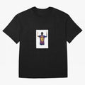 Lionel Messi Celebration Outline Barcelona FC Oversized T-Shirt Celebrate Soccer Greatness during the FIFA World Cup 2026 Group Stage Journey through Messi, Neymar and Mbappe Highlights, Spain and Netherlands Pride, Global Supporter Spirit,