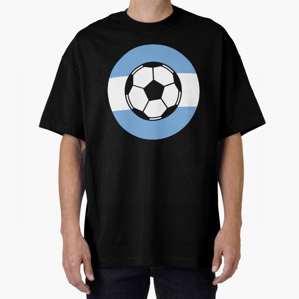 Argentina Football Soccer Colors World Cup North America Classic T-Shirt Celebrate Fan Culture around FIFA World Cup 2026 USA Canada Mexico Filled with Cristiano Ronaldo, Brazil, Portugal and Argentina Energy, Football Festival Excitement, Trophy