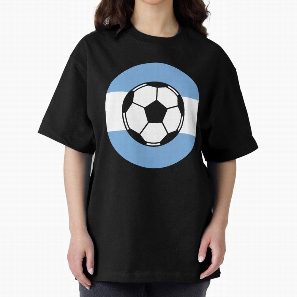 Argentina Football Soccer Colors World Cup North America Classic T-Shirt Celebrate Fan Culture around FIFA World Cup 2026 USA Canada Mexico Filled with Cristiano Ronaldo, Brazil, Portugal and Argentina Energy, Football Festival Excitement, Trophy