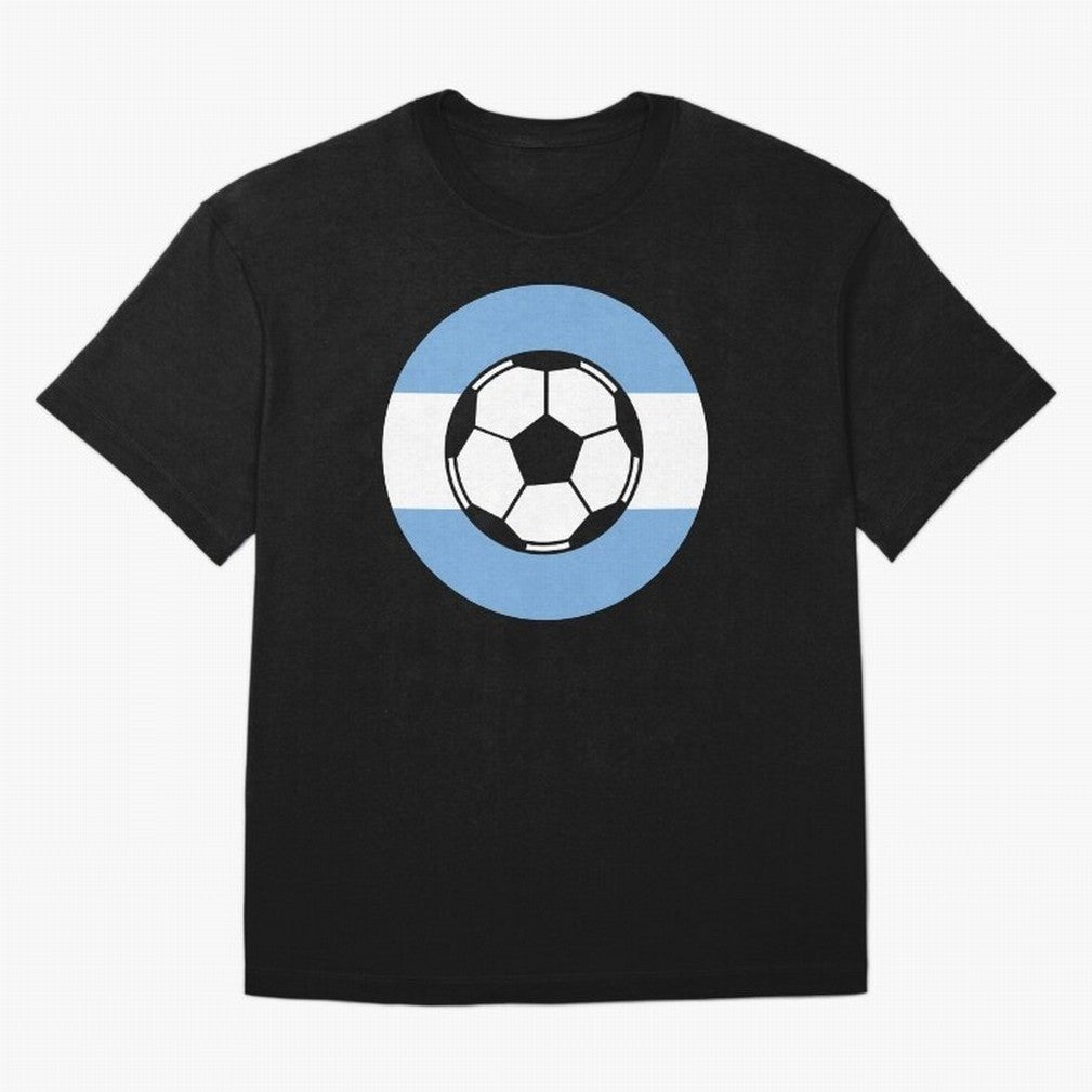 Argentina Football Soccer Colors World Cup North America Classic T-Shirt Celebrate Fan Culture around FIFA World Cup 2026 USA Canada Mexico Filled with Cristiano Ronaldo, Brazil, Portugal and Argentina Energy, Football Festival Excitement, Trophy