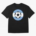 Argentina Football Soccer Colors World Cup North America Classic T-Shirt Celebrate Fan Culture around FIFA World Cup 2026 USA Canada Mexico Filled with Cristiano Ronaldo, Brazil, Portugal and Argentina Energy, Football Festival Excitement, Trophy