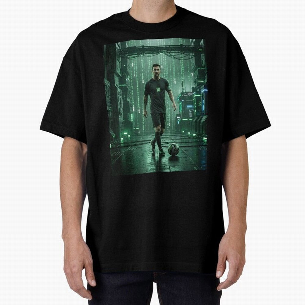 The Legend Lionel Messi Inside The Matrix Realm Classic T-Shirt Carry National Pride through FIFA World Cup 2026 Highlighting Neymar, Haaland and Cristiano Ronaldo, Portugal, Spain and Germany Energy, Classic Soccer Heritage, Championship Pressure,