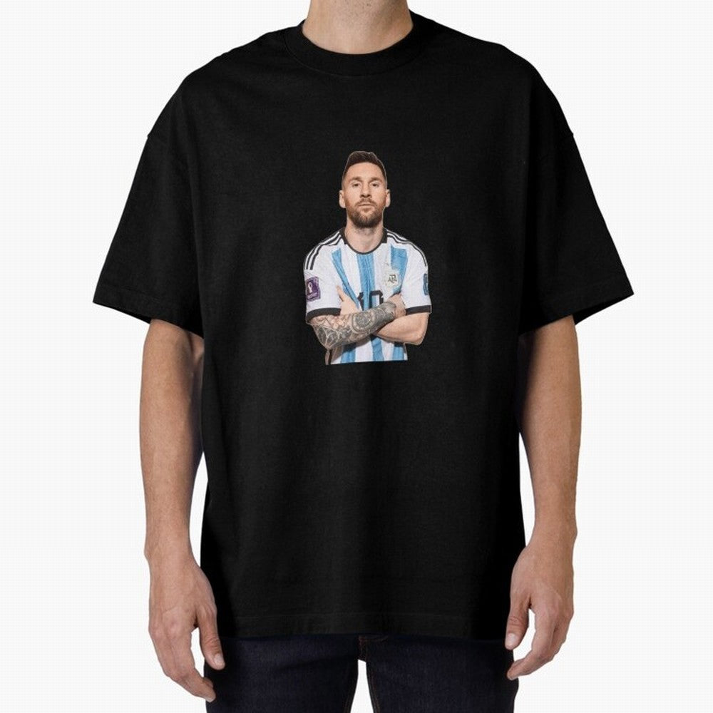 Lionel Messi 10 goat Classic T-Shirt Feel FIFA World Cup 2026 Spirit, Featuring England and Germany, Haaland, Championship Spirit, Famous Goals, Roaring Crowds and International Football Unity; Great for Supporters Who Love Legendary Players,