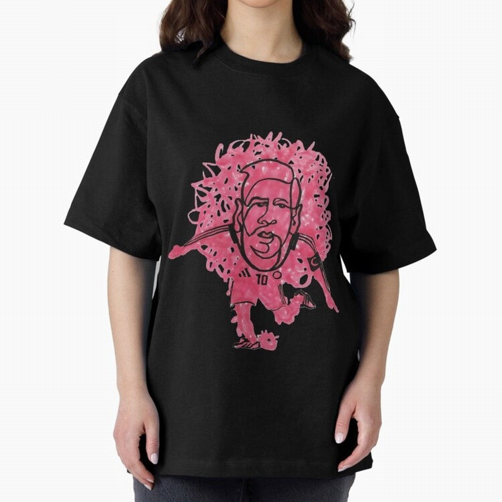 Mr Messi Oversized T-Shirt Represent the Passion of the FIFA World Cup 2026 Group Stage Journey through Haaland and Mbappe Highlights, England and Germany Pride, Champion Mindset, Group Stage Buzz, Knockout Tension and Passionate Fan Culture; Ideal