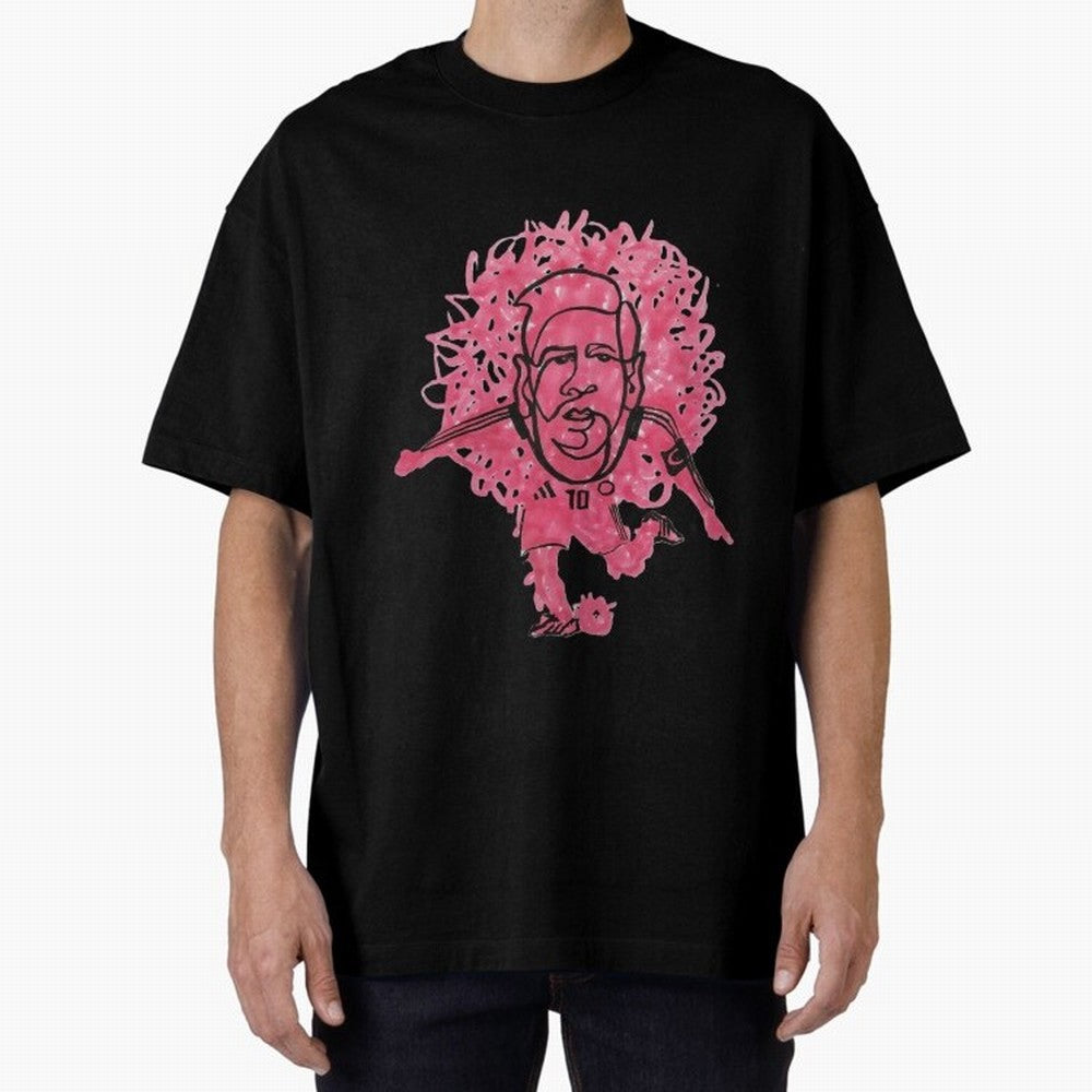 Mr Messi Oversized T-Shirt Represent the Passion of the FIFA World Cup 2026 Group Stage Journey through Haaland and Mbappe Highlights, England and Germany Pride, Champion Mindset, Group Stage Buzz, Knockout Tension and Passionate Fan Culture; Ideal
