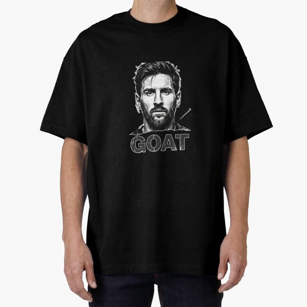 The G.O.A.T. ¨C Lionel Messi Legend Sketch Active T-Shirt Enjoy the Biggest Football Party of FIFA World Cup 2026 Connected to Messi and Cristiano Ronaldo, Spain and Netherlands Energy, Champion Mindset, Group Stage Buzz, Knockout Tension and