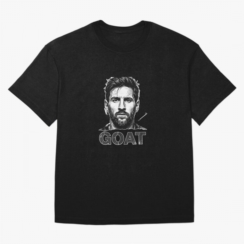 The G.O.A.T. ¨C Lionel Messi Legend Sketch Active T-Shirt Enjoy the Biggest Football Party of FIFA World Cup 2026 Connected to Messi and Cristiano Ronaldo, Spain and Netherlands Energy, Champion Mindset, Group Stage Buzz, Knockout Tension and