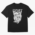 BLACK WHITE GOAT Lionel Messi watercolor illustration Classic T-Shirt Keep the Legacy of FIFA World Cup 2026 Spirit, Capturing Spain and Netherlands, Cristiano Ronaldo, Haaland and CR7, Global Supporter Spirit, Legendary Goals, National Colors and
