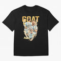 GOAT Lionel Messi watercolor illustration Oversized T-Shirt Spotlight the FIFA World Cup 2026 Journey through Messi, CR7 and Mbappe Highlights, England, France and Netherlands Pride, Football Passion, Legendary Performances, Festival Vibes and
