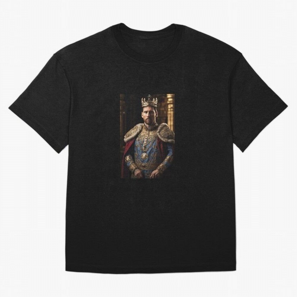Lionel Messi, the king Oversized T-Shirt Share the Excitement of FIFA World Cup 2026 Group Stage Built around Haaland and Mbappe, Argentina and Brazil Energy, Soccer Culture, Superstar Moments, National Team Dreams and Competitive Fire; Built for