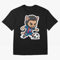 Fcb - Fc Barcelona | Cute Cat Messi with Jersey Barcelona Classic T-Shirt Feel the Heartbeat of FIFA World Cup 2026 USA Canada Mexico for Fans of CR7 and Messi and Argentina, France and Brazil, Bringing Game Day Rituals, Football Legends, Country