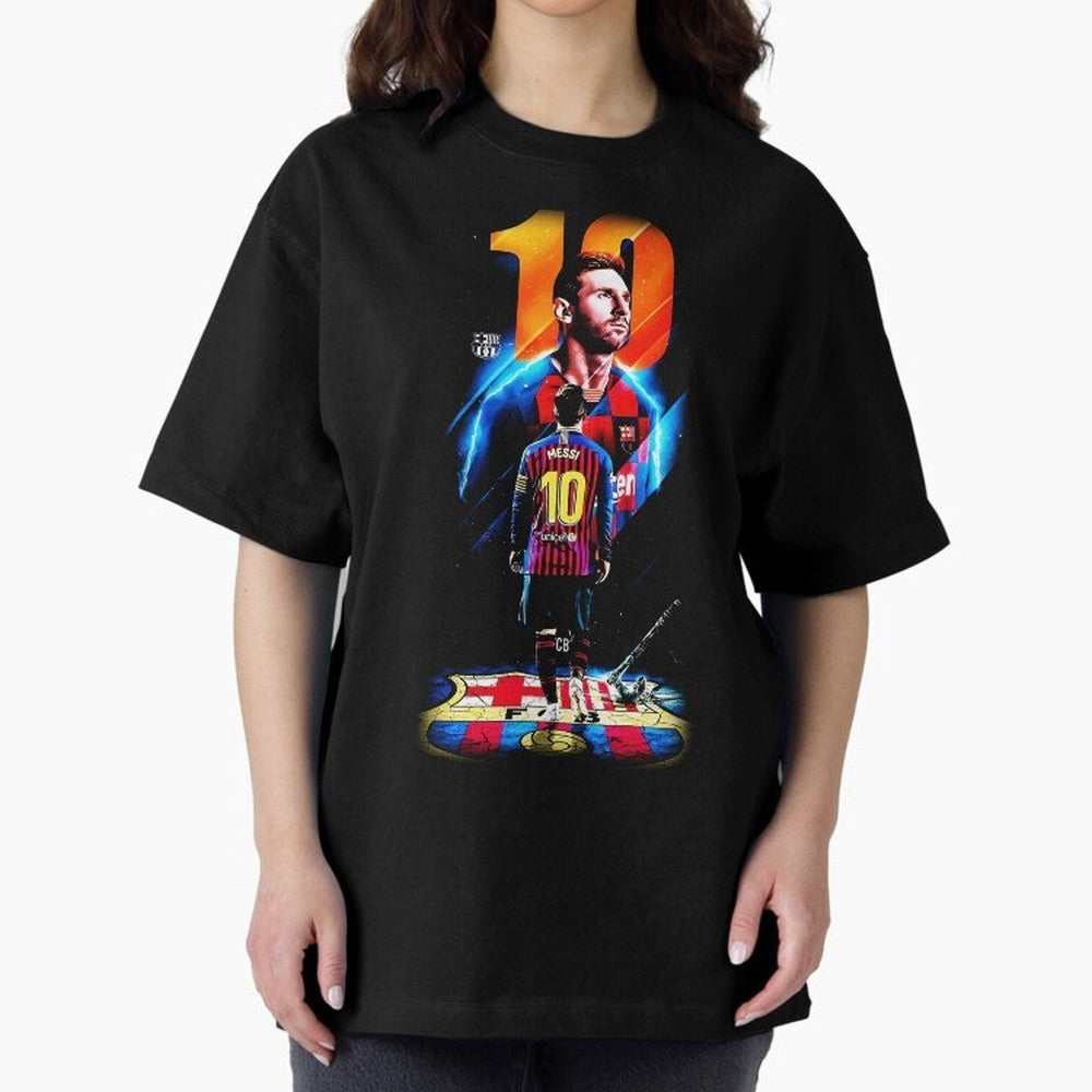 Messi Barcelona Classic T-Shirt Celebrate Classic Football Spirit in Match Day Hype around FIFA World Cup 2026 Group Stage, CR7, Spain and Netherlands, Football History, Final Match Energy, Crowd Noise and Once in a Lifetime Moments; Ideal for