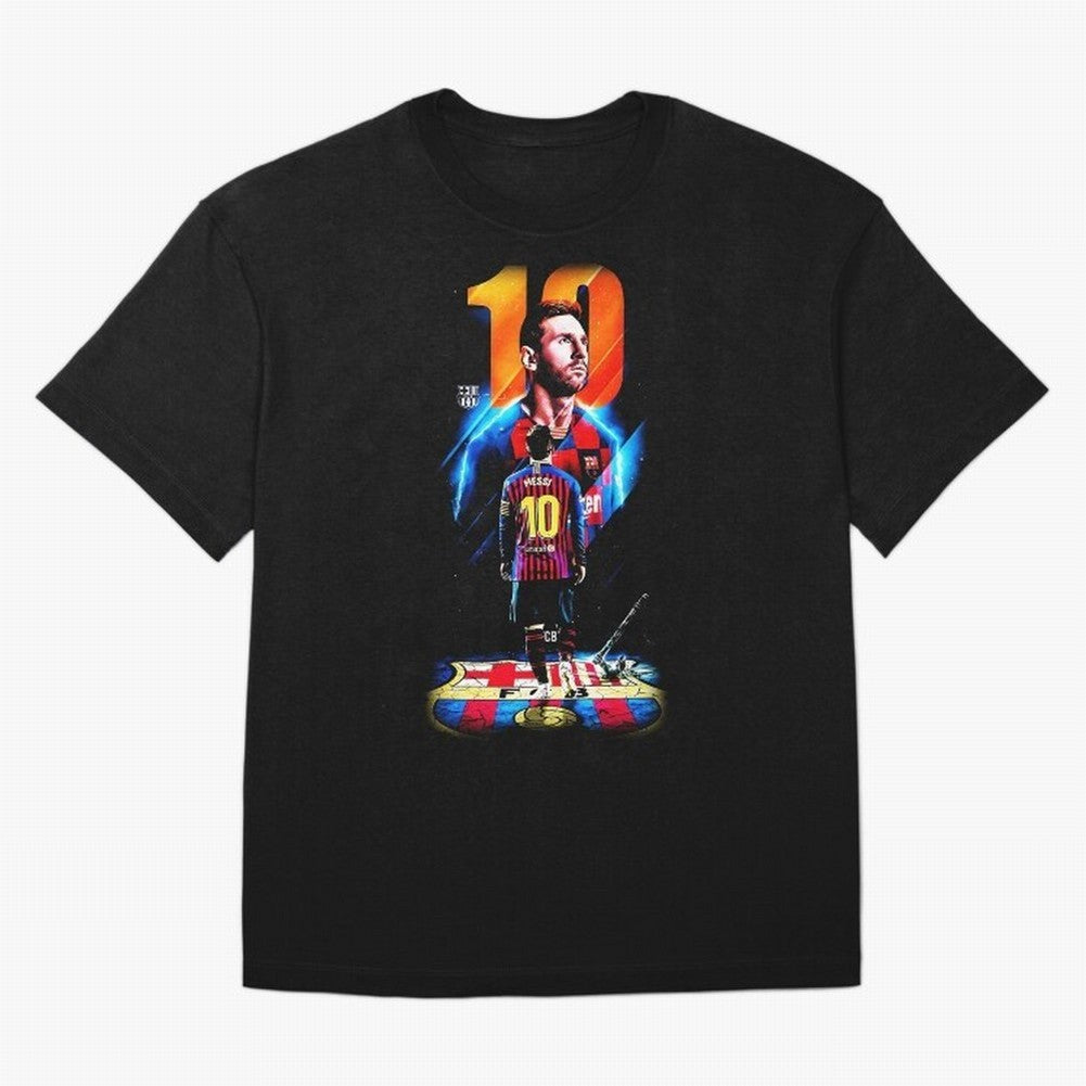 Messi Barcelona Classic T-Shirt Celebrate Classic Football Spirit in Match Day Hype around FIFA World Cup 2026 Group Stage, CR7, Spain and Netherlands, Football History, Final Match Energy, Crowd Noise and Once in a Lifetime Moments; Ideal for