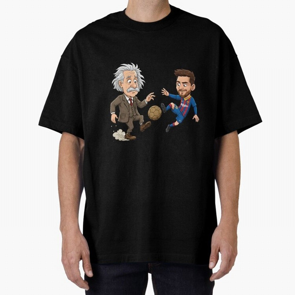 Messi the best in the world Oversized T-Shirt Turn Every Weekend Toward the FIFA World Cup 2026 USA Canada Mexico Journey through Haaland and Mbappe Highlights, Spain Pride, Football Festival Excitement, Trophy Ambitions, Country Rivalries and Star