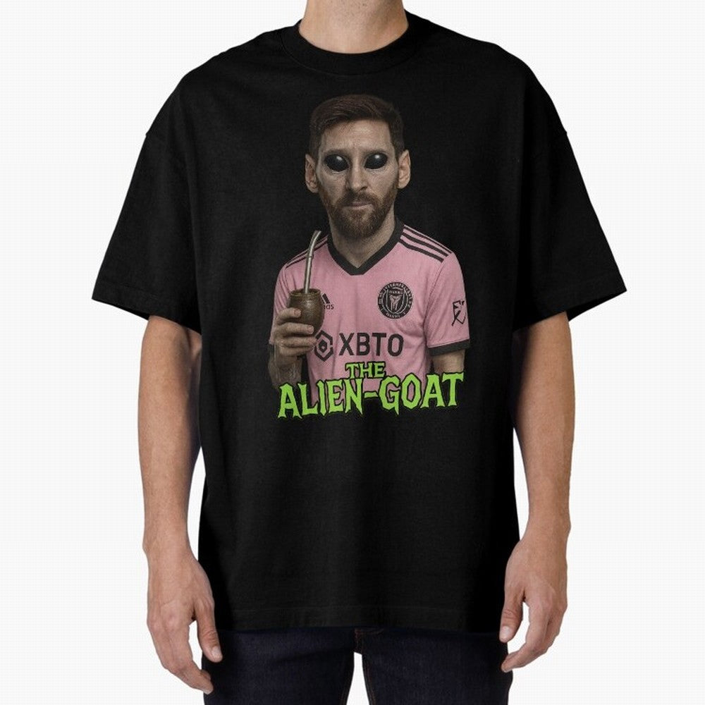 Messi Alien-GOAT: Extraterrestrial Fusion and Messi The Goat Inter Miami Jersey Classic T-Shirt Cheer for the FIFA World Cup 2026 USA Canada Mexico Journey through CR7 Highlights, Germany Pride, Champion Mindset, Group Stage Buzz, Knockout Tension