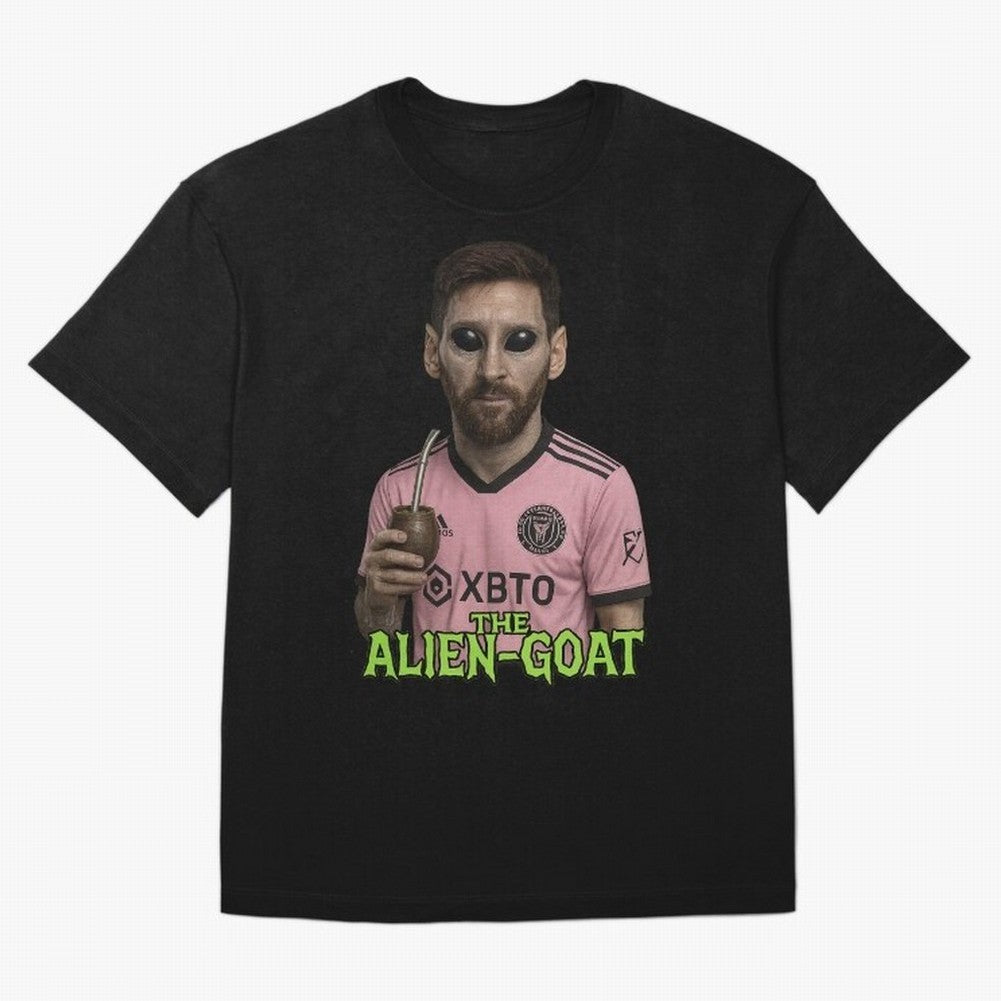 Messi Alien-GOAT: Extraterrestrial Fusion and Messi The Goat Inter Miami Jersey Classic T-Shirt Cheer for the FIFA World Cup 2026 USA Canada Mexico Journey through CR7 Highlights, Germany Pride, Champion Mindset, Group Stage Buzz, Knockout Tension