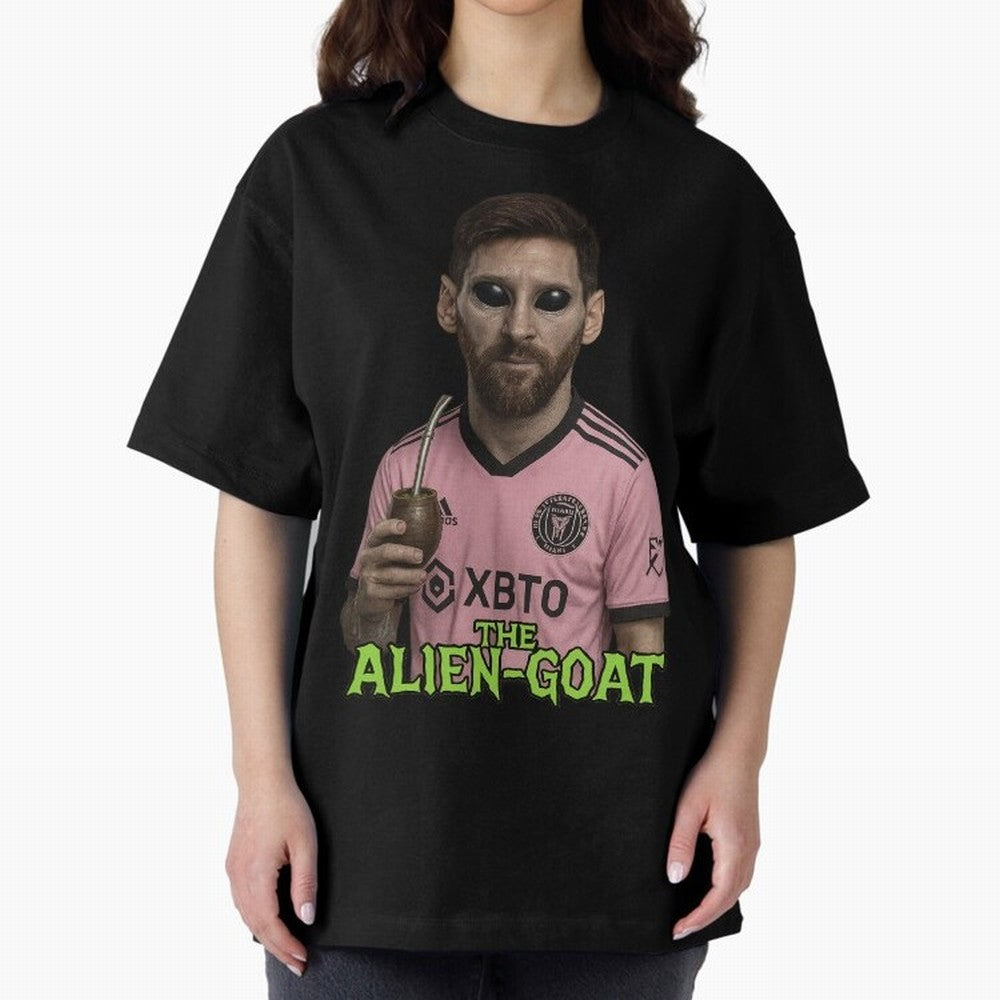 Messi Alien-GOAT: Extraterrestrial Fusion and Messi The Goat Inter Miami Jersey Classic T-Shirt Cheer for the FIFA World Cup 2026 USA Canada Mexico Journey through CR7 Highlights, Germany Pride, Champion Mindset, Group Stage Buzz, Knockout Tension