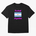 Argentina Football Flag ¨C Albiceleste Soccer Supporter Classic T-Shirt Honor Champions and Dreams in Global Football Passion for FIFA World Cup 2026, Highlighting Messi, CR7 and Mbappe, Argentina, Tournament Hype, Historic Matchups, Family Viewing