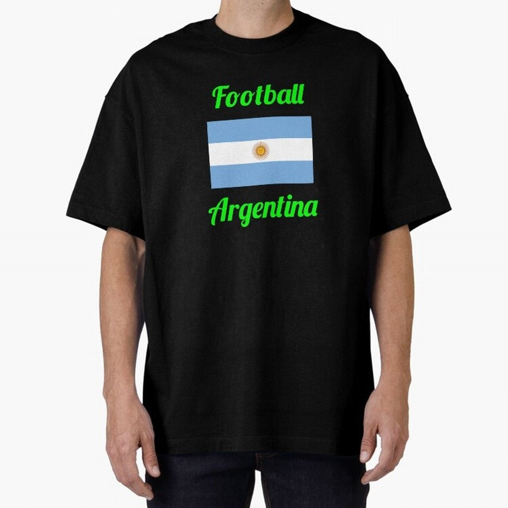 Argentina Football Flag ¨C Albiceleste Soccer Supporter Classic T-Shirt Support Iconic Players in Global Football Passion for FIFA World Cup 2026 Group Stage, Inspired by CR7, Germany, Match Day Excitement, Supporter Culture, Golden Goals and