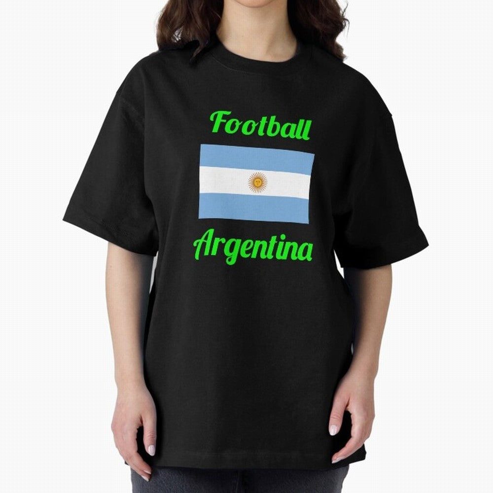 Argentina Football Flag ¨C Albiceleste Soccer Supporter Classic T-Shirt Support Iconic Players in Global Football Passion for FIFA World Cup 2026 Group Stage, Inspired by CR7, Germany, Match Day Excitement, Supporter Culture, Golden Goals and