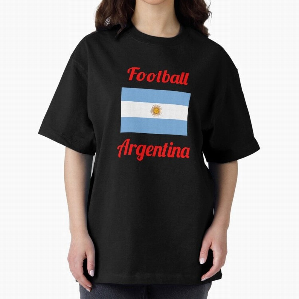 Argentina Football Flag ¨C Albiceleste Soccer Supporter Classic T-Shirt Stand with the FIFA World Cup 2026 Group Stage Journey through Mbappe Highlights, Argentina, France and Brazil Pride, Retro Football Energy, Iconic Rivalries, Trophy Chase