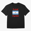 Argentina Football Flag ¨C Albiceleste Soccer Supporter Classic T-Shirt Stand with the FIFA World Cup 2026 Group Stage Journey through Mbappe Highlights, Argentina, France and Brazil Pride, Retro Football Energy, Iconic Rivalries, Trophy Chase