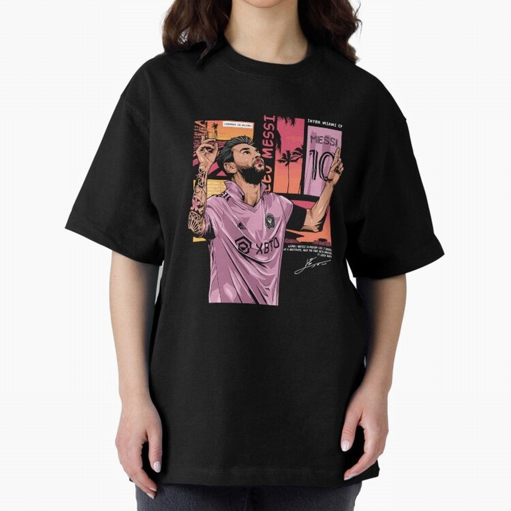 Messi Inter Miami Classic T-Shirt Turn Football Passion into FIFA World Cup 2026 Group Stage Spirit, Filled with Spain, Messi, Champion Mindset, Group Stage Buzz, Knockout Tension and Passionate Fan Culture; Built for Supporters Chasing Trophy