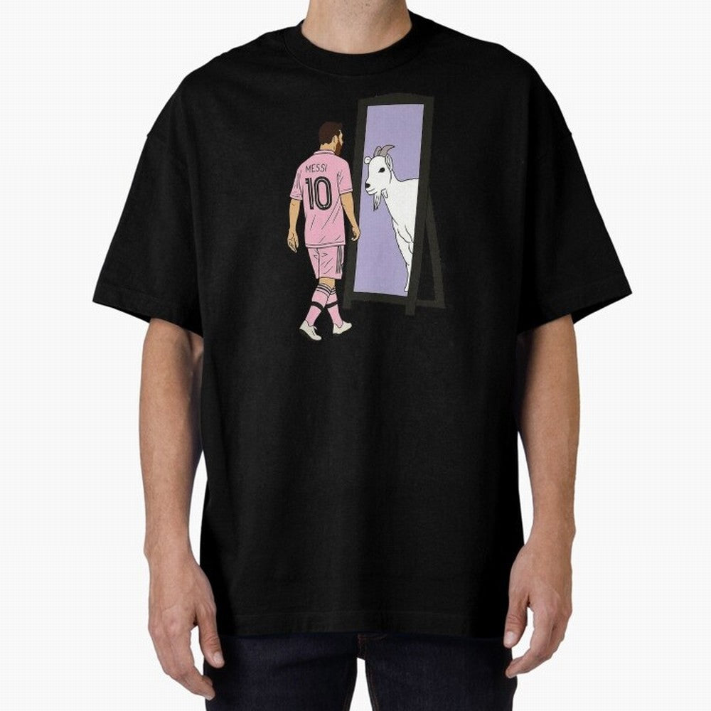 Messi Inter Miami Oversized T-Shirt Bring the FIFA World Cup 2026 USA Canada Mexico Journey through Haaland Highlights, Germany Pride, Supporter Pride, Iconic Celebrations, Legendary Names and Global Match Day Energy; Built for Supporters Chasing
