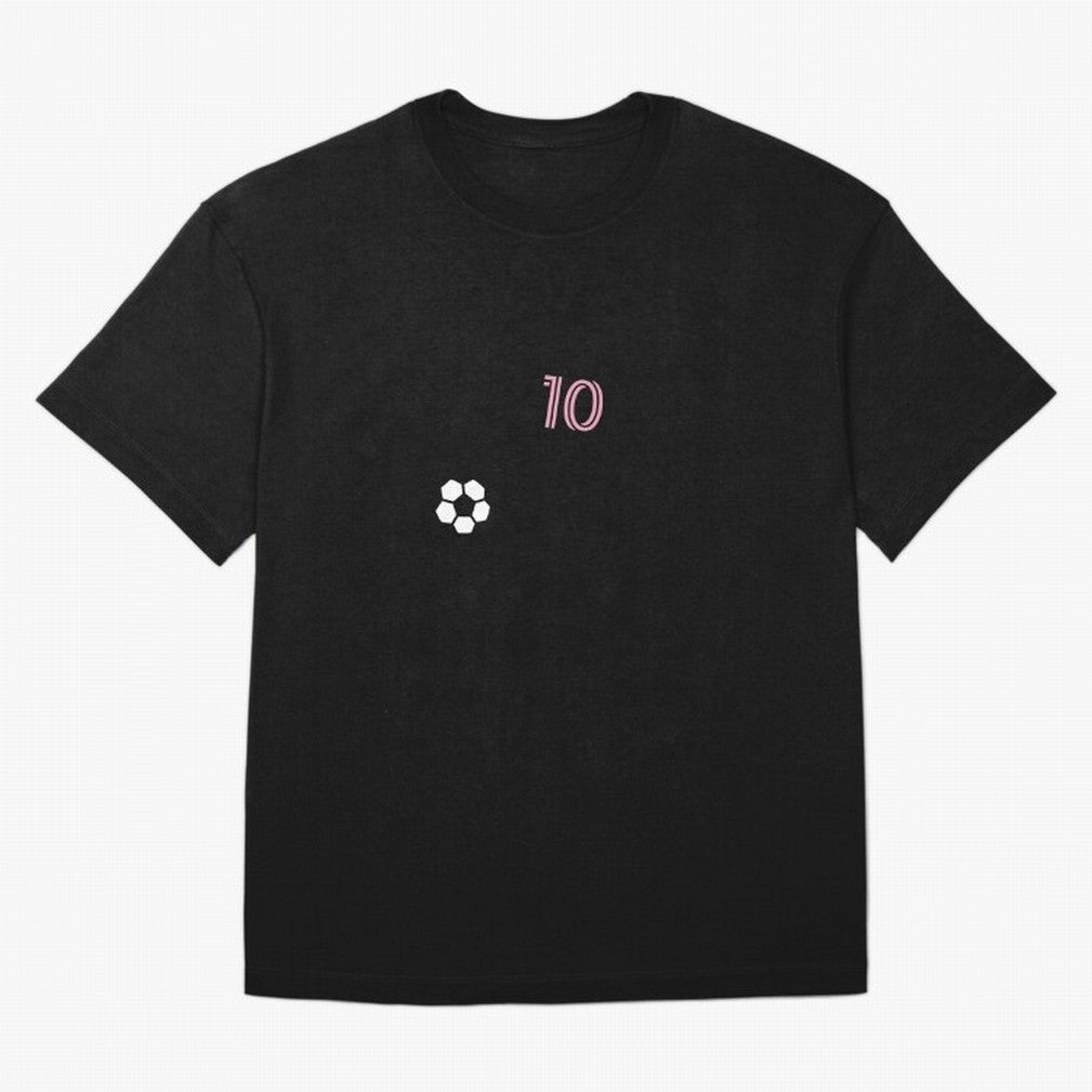 Messi Inter Miami Oversized T-Shirt Keep Football History Alive during Global Football Passion for FIFA World Cup 2026 Group Stage, Filled with Cristiano Ronaldo, Argentina, France and Brazil, Worldwide Fan Energy, Dramatic Goals, Stadium Lights