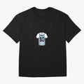 Lionel Messi Number 10 Jersey Illustration Classic T-Shirt Join the Global Buzz around Match Day Hype around FIFA World Cup 2026 USA Canada Mexico, Mbappe, Brazil, Portugal and Argentina, Vintage Soccer Flavor, Modern Football Stars, National Flags