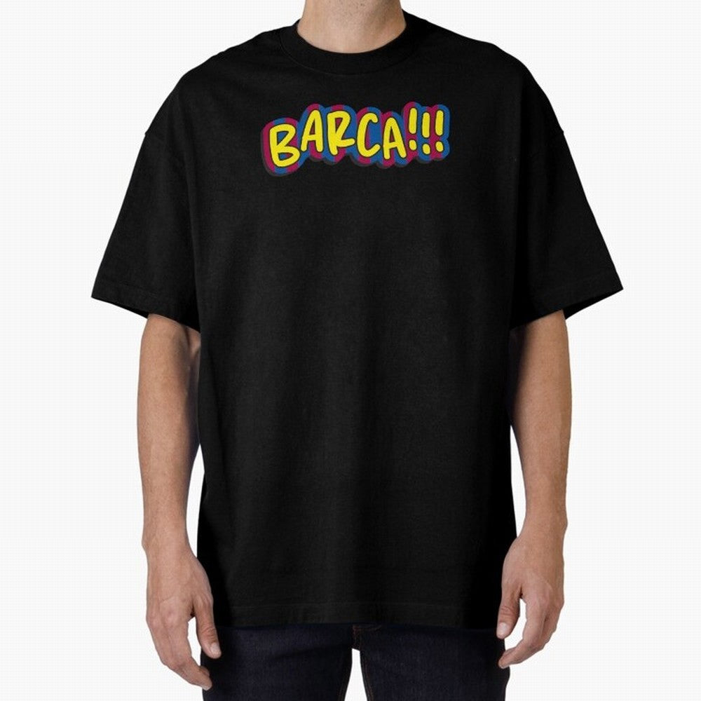 FC Barcelona Barca Oversized T-Shirt Experience the Global Stage of Global Football Passion for FIFA World Cup 2026 USA Canada Mexico, Highlighting Mbappe, Spain and Netherlands, Fan Favorite Moments, National Team Passion, Big Match Drama and