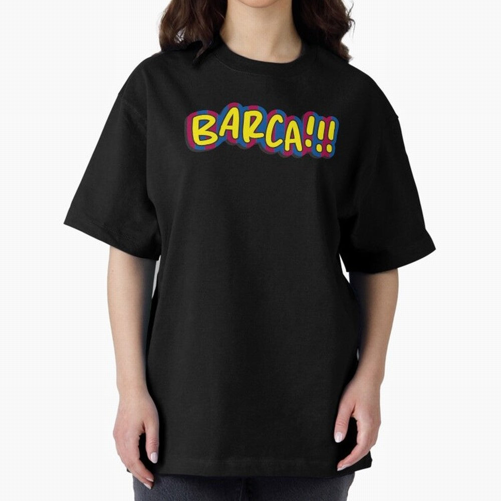 FC Barcelona Barca Oversized T-Shirt Experience the Global Stage of Global Football Passion for FIFA World Cup 2026 USA Canada Mexico, Highlighting Mbappe, Spain and Netherlands, Fan Favorite Moments, National Team Passion, Big Match Drama and