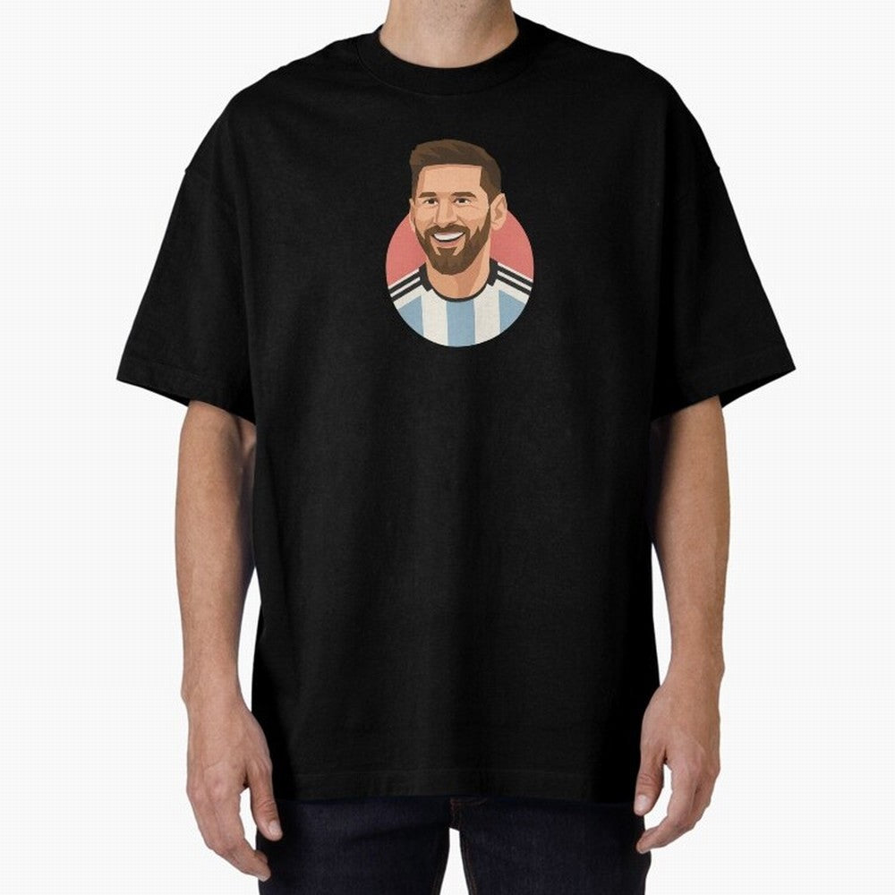Messi Oversized T-Shirt Honor Champions and Dreams in FIFA World Cup 2026 USA Canada Mexico Spirit, Featuring Netherlands, CR7, Global Supporter Spirit, Legendary Goals, National Colors and Tournament Celebration; Great for Watch Parties, Sports