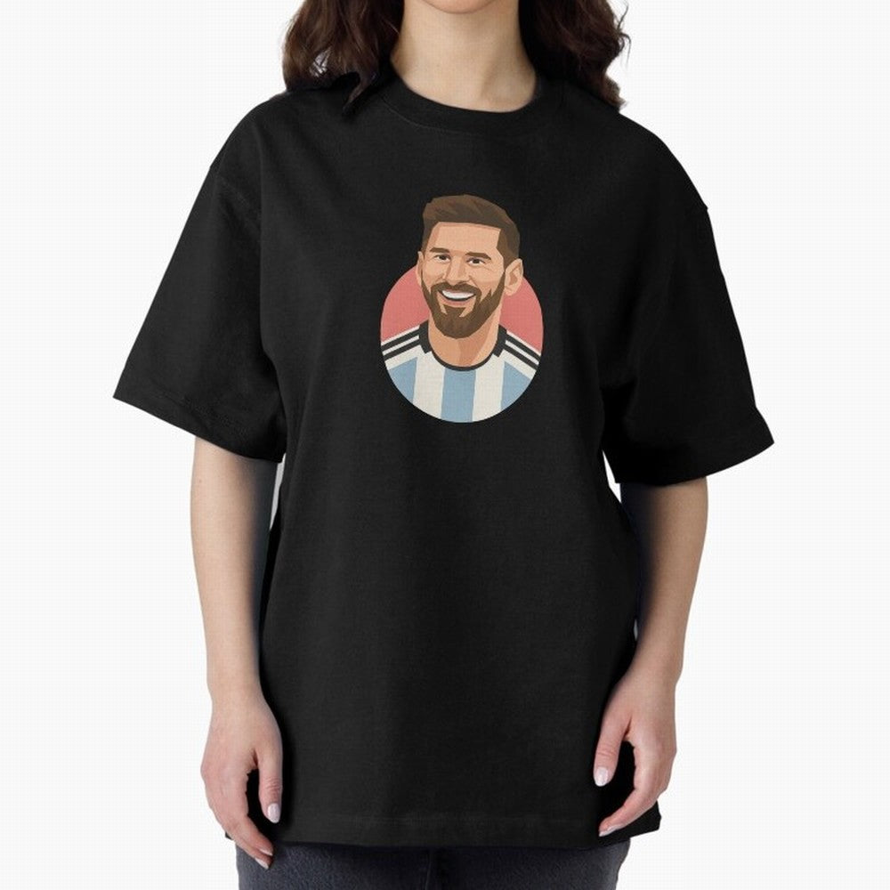 Messi Oversized T-Shirt Honor Champions and Dreams in FIFA World Cup 2026 USA Canada Mexico Spirit, Featuring Netherlands, CR7, Global Supporter Spirit, Legendary Goals, National Colors and Tournament Celebration; Great for Watch Parties, Sports