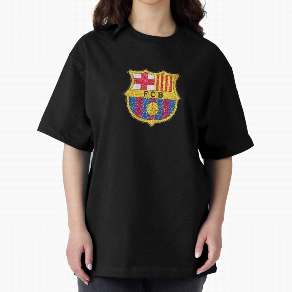 barca glitter logo Oversized T-Shirt Back the Journey through Global Football Passion for FIFA World Cup 2026 Group Stage, Built around Messi, England, France and Netherlands, Global Supporter Spirit, Legendary Goals, National Colors and Tournament
