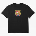 barca glitter logo Oversized T-Shirt Back the Journey through Global Football Passion for FIFA World Cup 2026 Group Stage, Built around Messi, England, France and Netherlands, Global Supporter Spirit, Legendary Goals, National Colors and Tournament