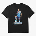Messi the Flea Drinking Mate ¨C Unique Design by The Goat Classic T-Shirt Stand Proud for FIFA World Cup 2026 Group Stage Driven by Mbappe and Neymar, Brazil, Portugal and Argentina Energy, Worldwide Fan Energy, Dramatic Goals, Stadium Lights and