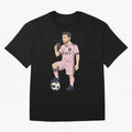 Lionel Messi Anime Style Drinking Mate - The Goat Inter Miami Classic T-Shirt Live for the Drama of Match Day Hype around FIFA World Cup 2026 Group Stage, Neymar, Argentina, France and Brazil, Tournament Hype, Historic Matchups, Family Viewing