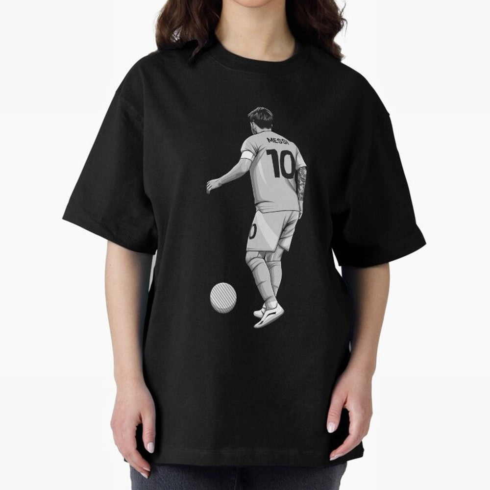 Lionel Messi Black and White Version Classic T-Shirt Relive FIFA World Cup 2026 Spirit, Capturing England and Germany, Mbappe and Neymar, Global Supporter Spirit, Legendary Goals, National Colors and Tournament Celebration; Built for Supporters