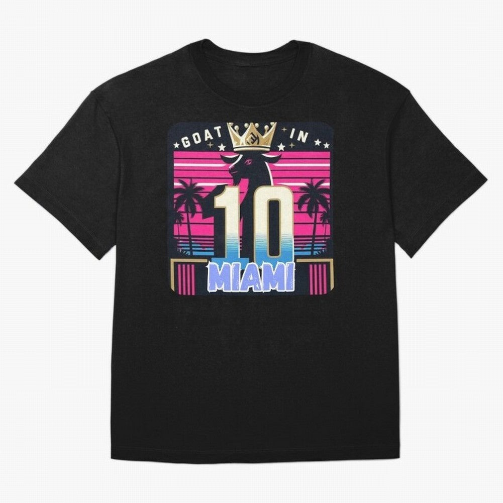 GOAT IN MIAMI | Messi Classic T-Shirt Celebrate Supporters United by Match Day Hype around FIFA World Cup 2026 USA Canada Mexico, Mbappe and Neymar, Spain and Netherlands, Sports Nostalgia, International Competition, Famous Players and