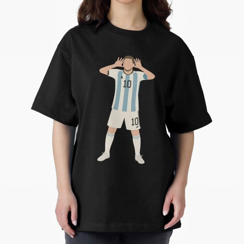 Leo Messi World Cup Celebration Classic T-Shirt Bring a Vintage Feel to Global Football Passion for FIFA World Cup 2026, Highlighting Haaland, Spain, Game Day Rituals, Football Legends, Country Pride and the Road to the Final; Created for Match Day